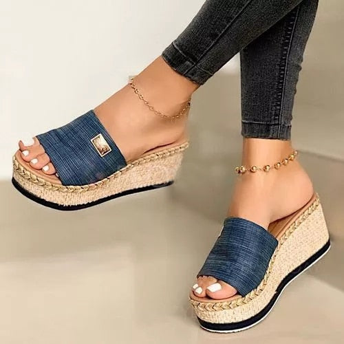 Sandalias Plataforma de Cáñamo - Image 6