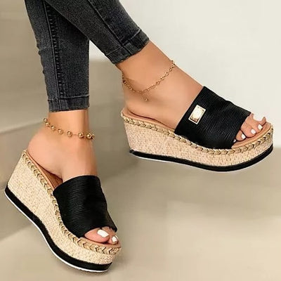 Sandalias Plataforma de Cáñamo - Image 8