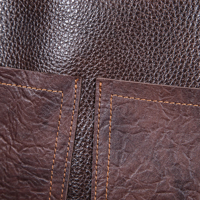 Bolso de Cuero Genuino Textura Lichi - Bolsa de Hombro Elegante - Image 20