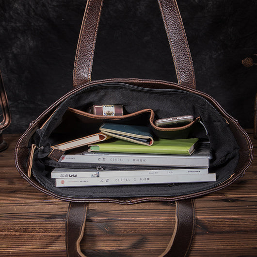 Bolso de Cuero Genuino Textura Lichi - Bolsa de Hombro Elegante - Image 23