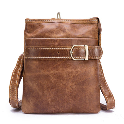 Bolsa de Cuero para Hombre con Bandolera Ajustable - Image 8