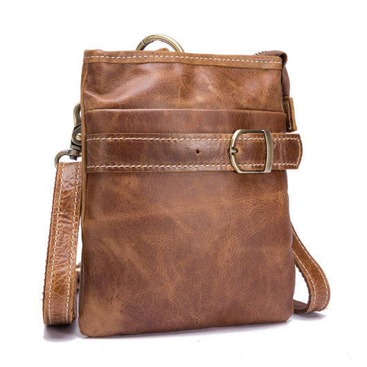 Bolsa de Cuero para Hombre con Bandolera Ajustable - Image 10