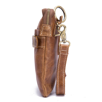 Bolsa de Cuero para Hombre con Bandolera Ajustable - Image 11