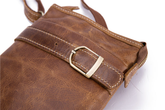 Bolsa de Cuero para Hombre con Bandolera Ajustable - Image 13