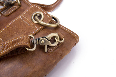 Bolsa de Cuero para Hombre con Bandolera Ajustable - Image 15