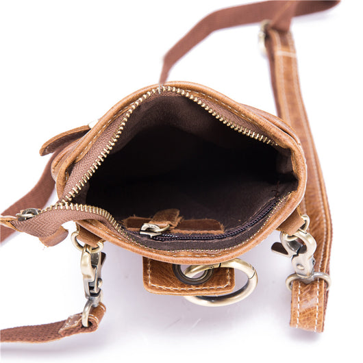 Bolsa de Cuero para Hombre con Bandolera Ajustable - Image 18