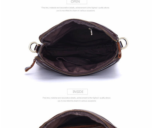 Bolso Mensajero de Cuero para Hombre - Image 18