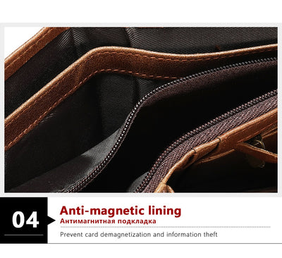 Billetera Corta de Cuero Genuino para Hombre - Portacédulas y Tarjetas - Image 10