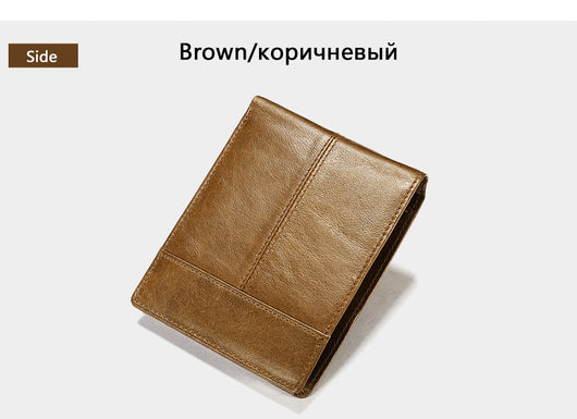 Billetera Corta de Cuero Genuino para Hombre - Portacédulas y Tarjetas - Image 16