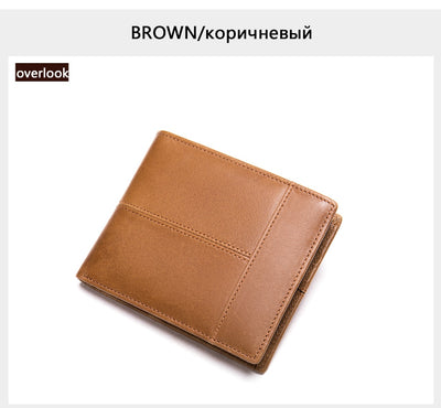 Billetera Corta de Cuero Genuino para Hombre - Portacédulas y Tarjetas - Image 24