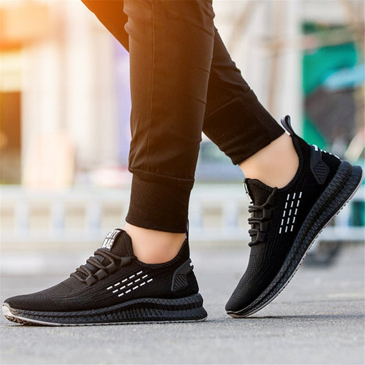 Zapatillas Deportivas Hombre con Tres Barras - Comodidad y Estilo Casual - Image 12