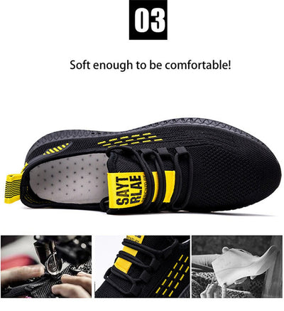 Zapatillas Deportivas Hombre con Tres Barras - Comodidad y Estilo Casual - Image 19
