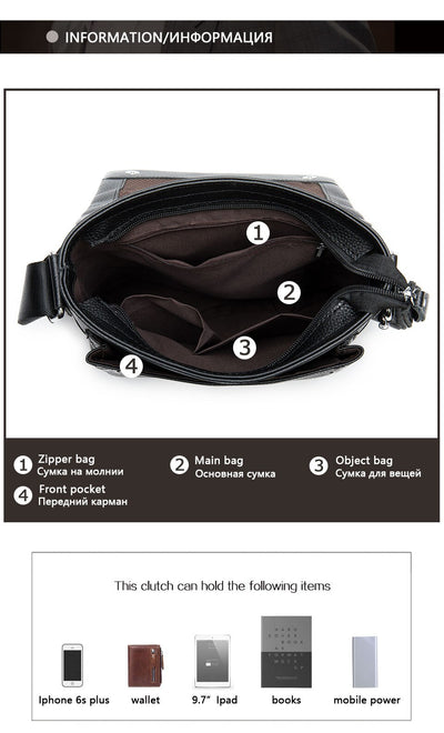 Bolsa Bandolera para Hombre con Protección - Image 13