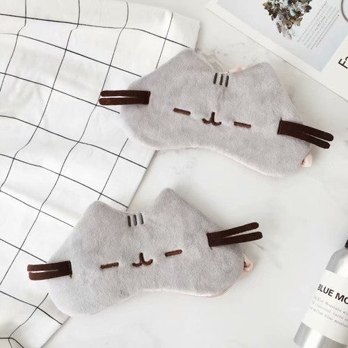 Antifaz de Peluche Infantil con Diseño de Avión para Dormir en Viajes - Image 6