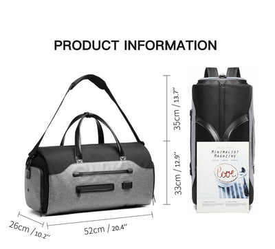 Bolsa Deportiva de Tela Oxford para Trajes - Image 8
