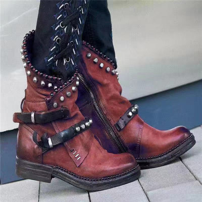 Botas Martin con Tachuelas y Cierre Lateral - Image 8