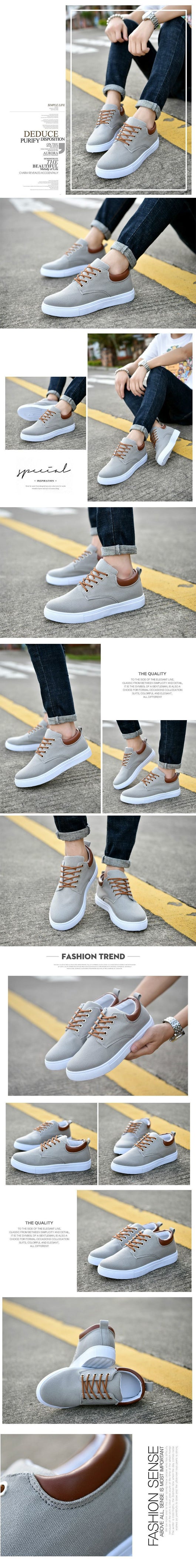 Zapatillas de Lona Trendy Talla Grande para Estudiantes - Image 9
