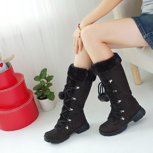 Botas para Mujer con Pelaje Sintético Caña Media - Image 16