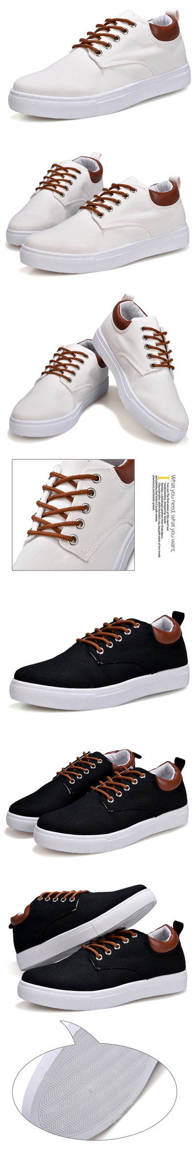 Zapatillas de Lona Trendy Talla Grande para Estudiantes - Image 18