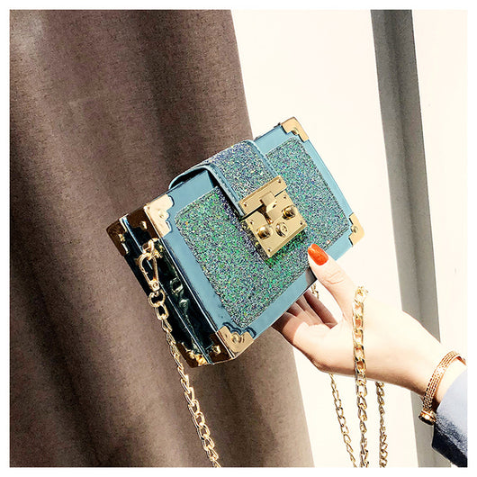 Bolso Bandolera Lentejuelas Brillante Versátil Un Hombro - Image 15