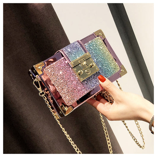 Bolso Bandolera Lentejuelas Brillante Versátil Un Hombro - Image 18