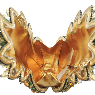 Clutch de Banquete con Piña y Cristales Brillantes - Image 17
