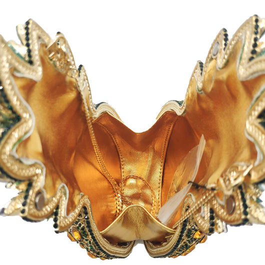 Clutch de Banquete con Piña y Cristales Brillantes - Image 17