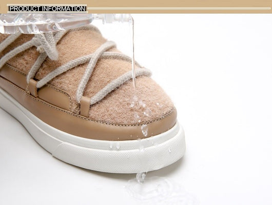 Botas de Nieve con Forro de Lana y Bandaje de Soporte - Image 11