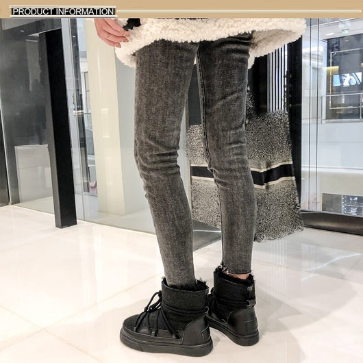 Botas de Nieve con Forro de Lana y Bandaje de Soporte - Image 18
