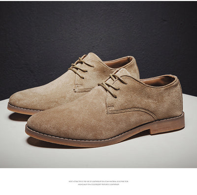 Zapatos de Cuero Estilo Británico con Acabado Mate - Image 9