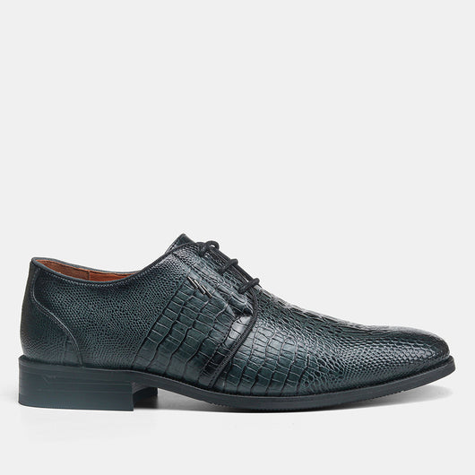 Zapatos de Cuero Vintage para Hombre con Diseño Estampado - Image 7