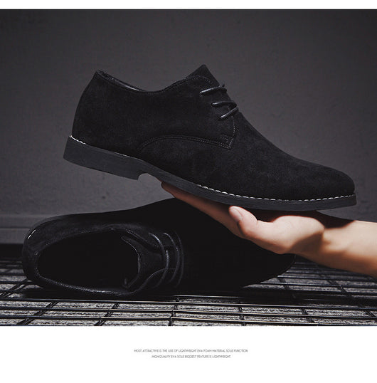 Zapatos de Cuero Estilo Británico con Acabado Mate - Image 12