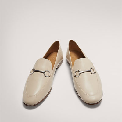 Zapatos Planos Crema - Image 8