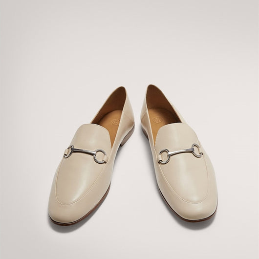 Zapatos Planos Crema - Image 8