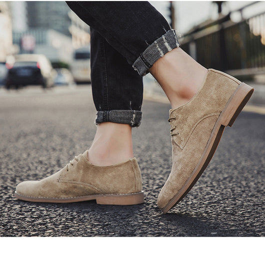 Zapatos de Cuero Estilo Británico con Acabado Mate - Image 13
