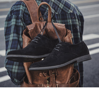 Zapatos de Cuero Estilo Británico con Acabado Mate - Image 16