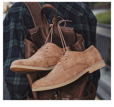 Zapatos de Cuero Estilo Británico con Acabado Mate - Image 19