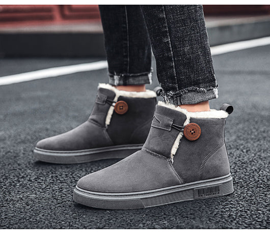 Botas Térmicas para Hombre con Forro de Algodón y Terciopelo - Image 8