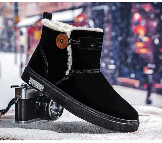 Botas Térmicas para Hombre con Forro de Algodón y Terciopelo - Image 16