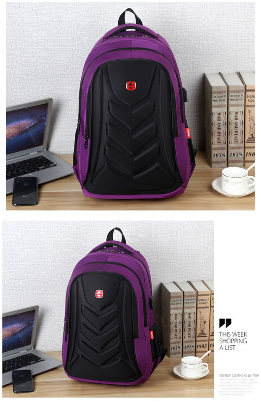 Mochila Inteligente con Carga USB y Protección Antirrobo - Image 10
