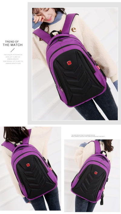 Mochila Inteligente con Carga USB y Protección Antirrobo - Image 13