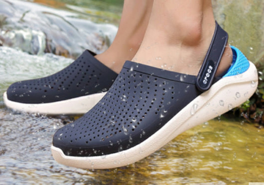 Sandalias Perforadas Unisex Talla Grande - Zapatos de Playa Cómodos - Image 22