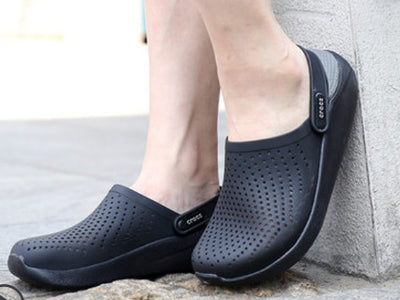 Sandalias Perforadas Unisex Talla Grande - Zapatos de Playa Cómodos - Image 28