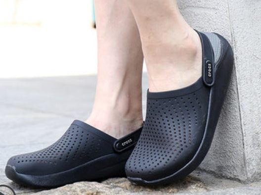 Sandalias Perforadas Unisex Talla Grande - Zapatos de Playa Cómodos - Image 28