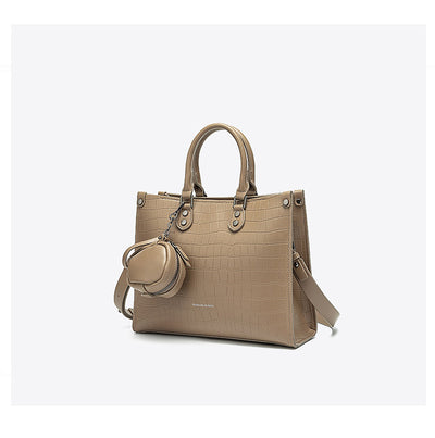 Bolso de Hombro con Patrón de Piedra - Image 8