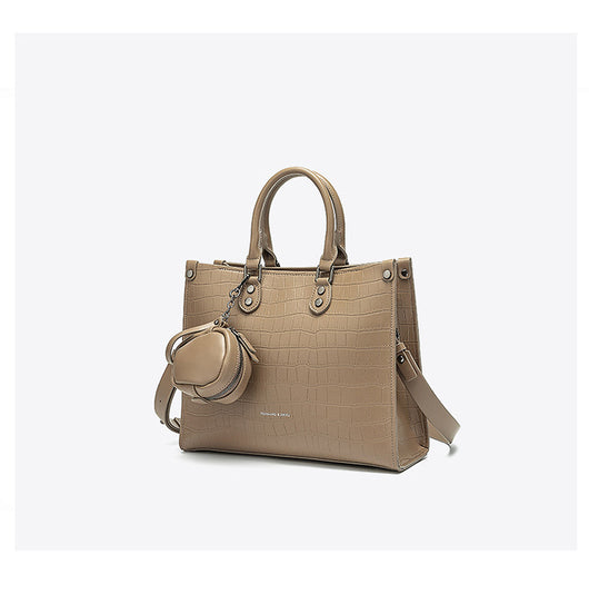 Bolso de Hombro con Patrón de Piedra - Image 8