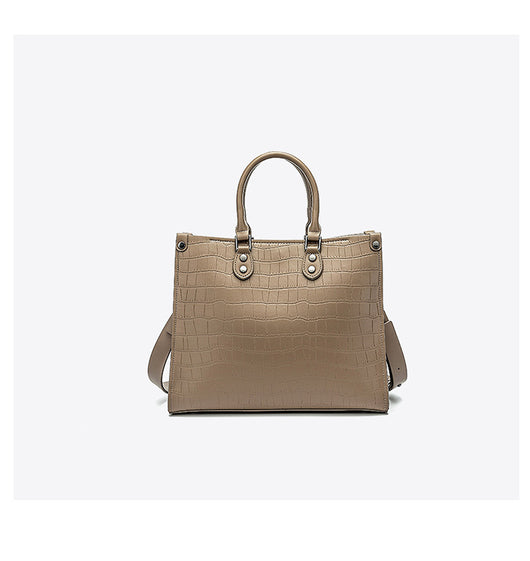 Bolso de Hombro con Patrón de Piedra - Image 10