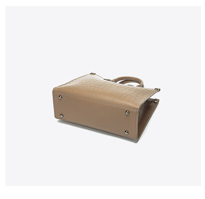 Bolso de Hombro con Patrón de Piedra - Image 11