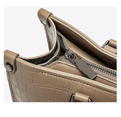 Bolso de Hombro con Patrón de Piedra - Image 12