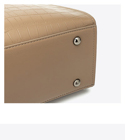 Bolso de Hombro con Patrón de Piedra - Image 13